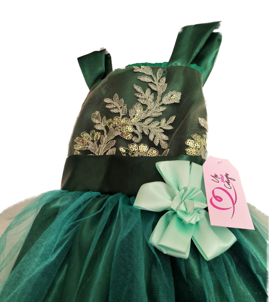🛍️ Encanto Verde - Vestidos Infantiles de Celebración