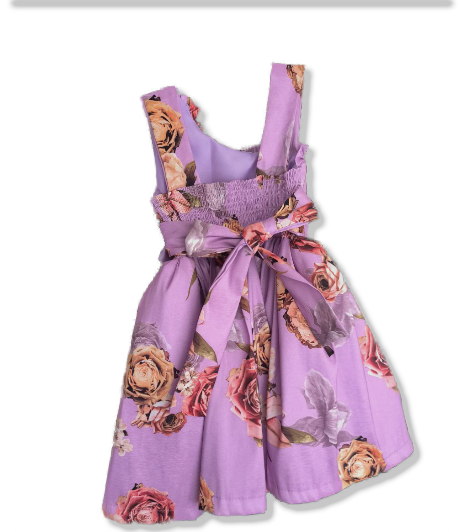 💜 Vestido Lila Mágico – Dulzura y color para su dÃa especial ($129.990)