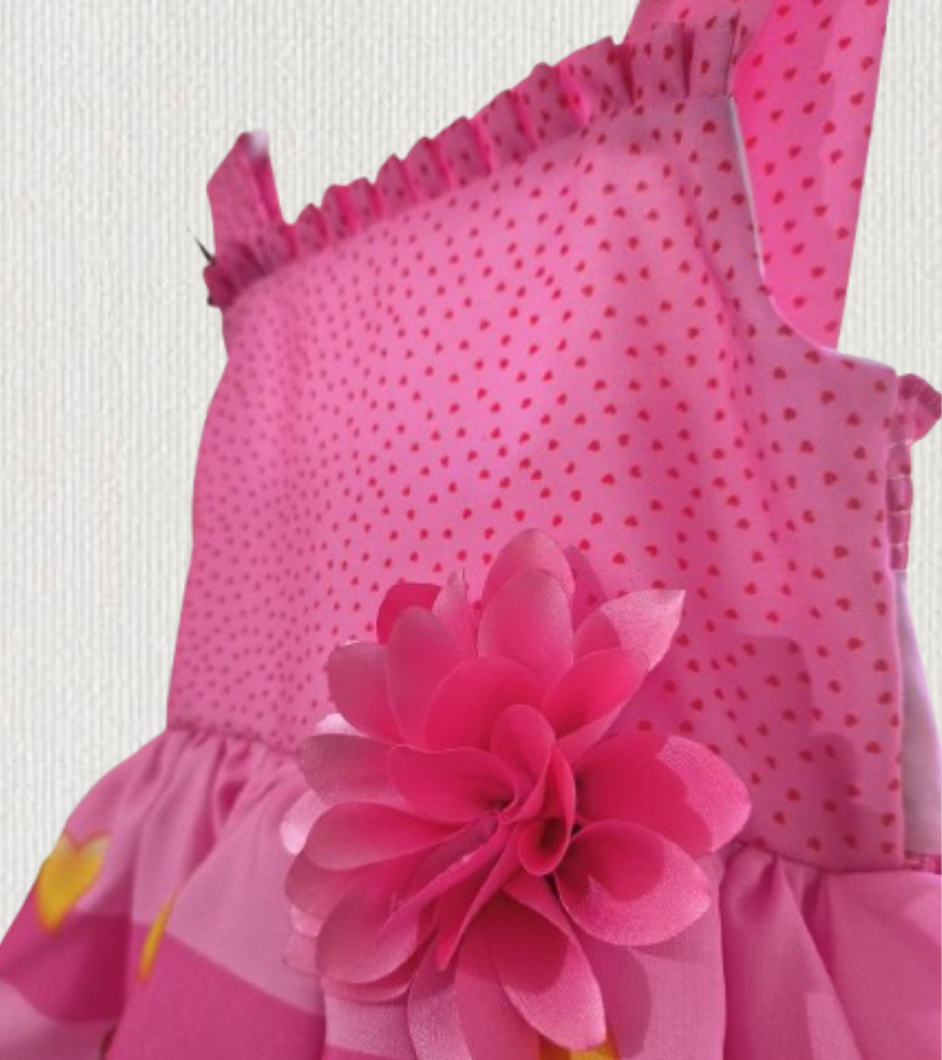 🎉 Vestido Minnie Rosado – Divertido y encantador por solo $94.900