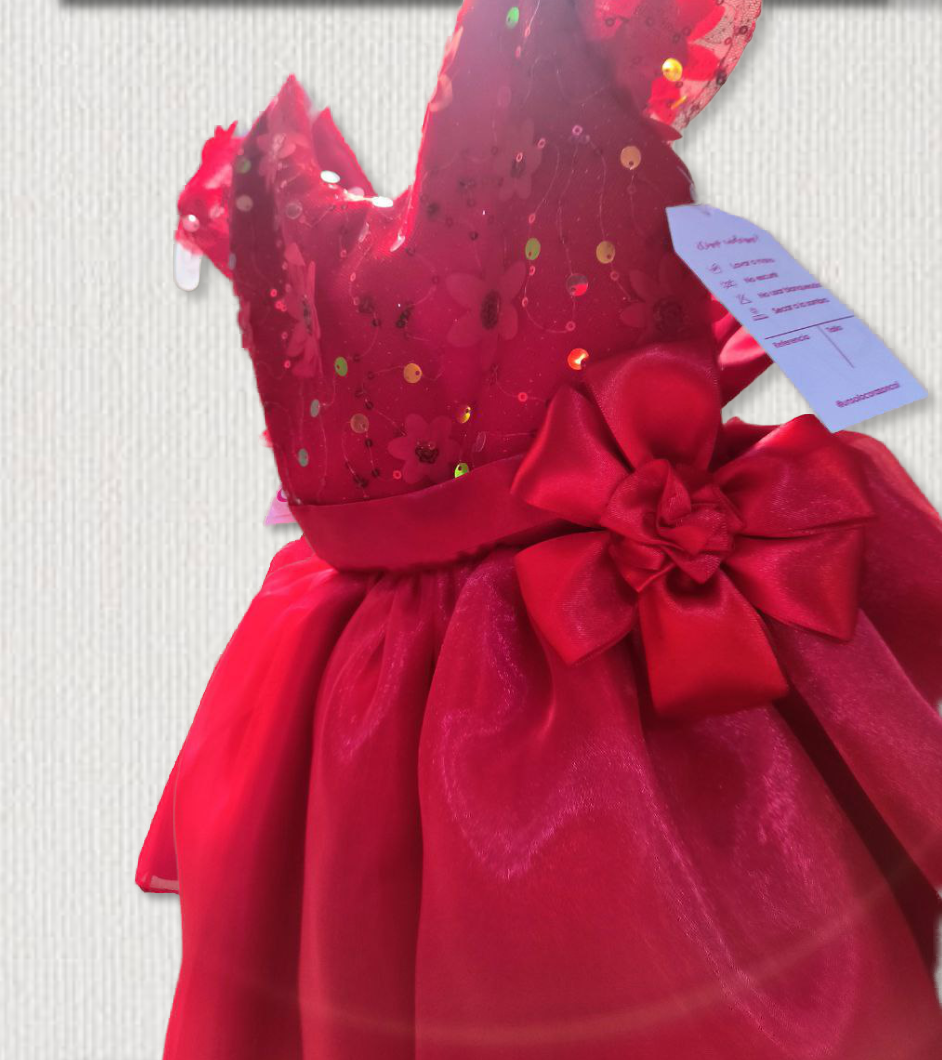 ❤️ Vestido Princesa Rubí – Elegancia que resalta ($101.990)